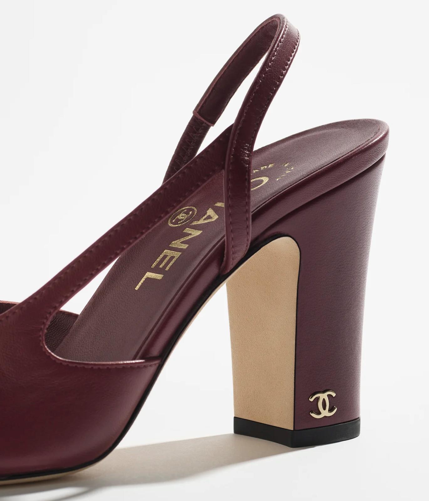 "CC" Slingpump (Leder)