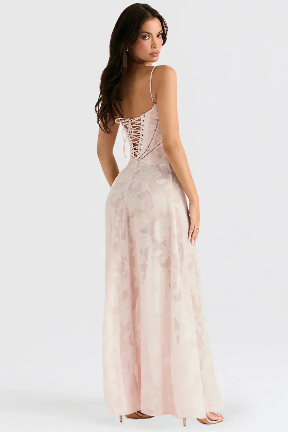 Maxikleid mit Blumenmuster