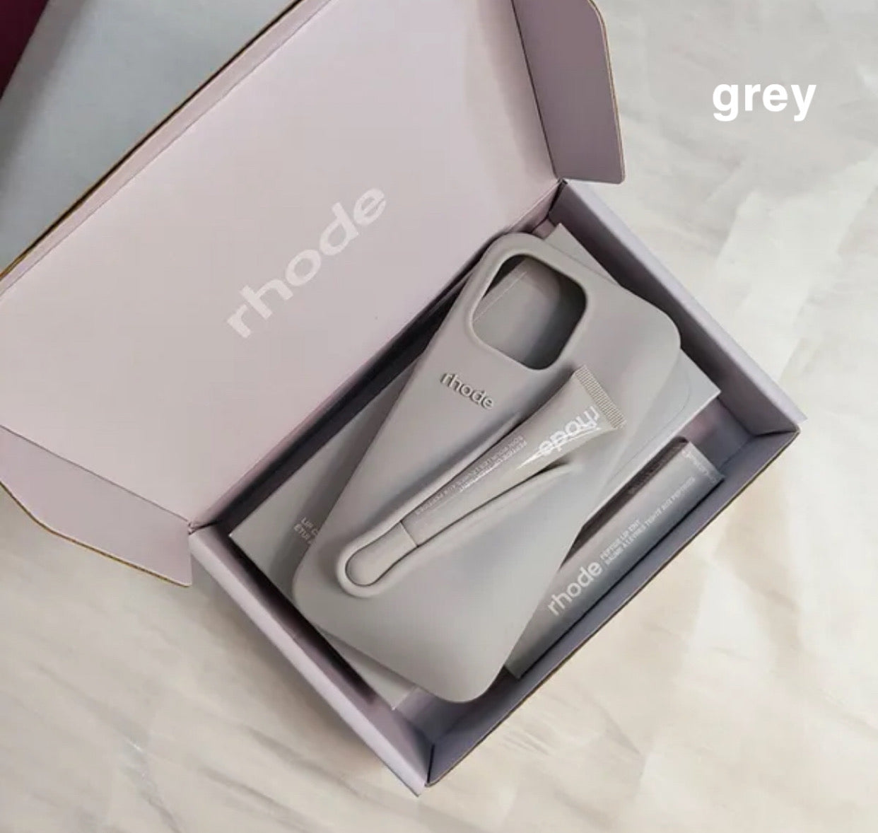 rhode” phone cases + lip