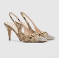 "GG" Slingback Pumps