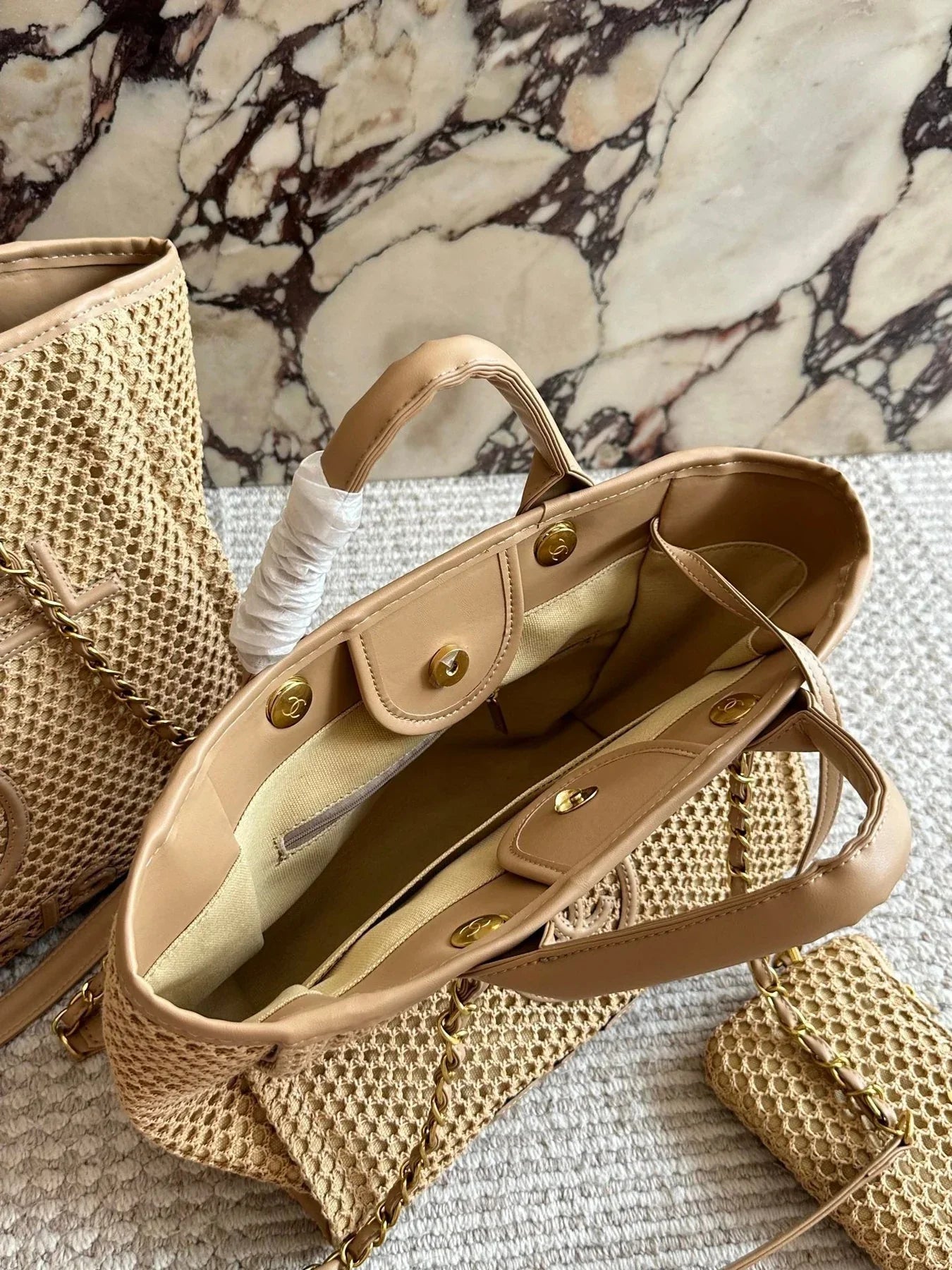 "CC" Shopper Bag